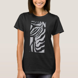T-shirt Retrato de arte de animal da vida selvagem african