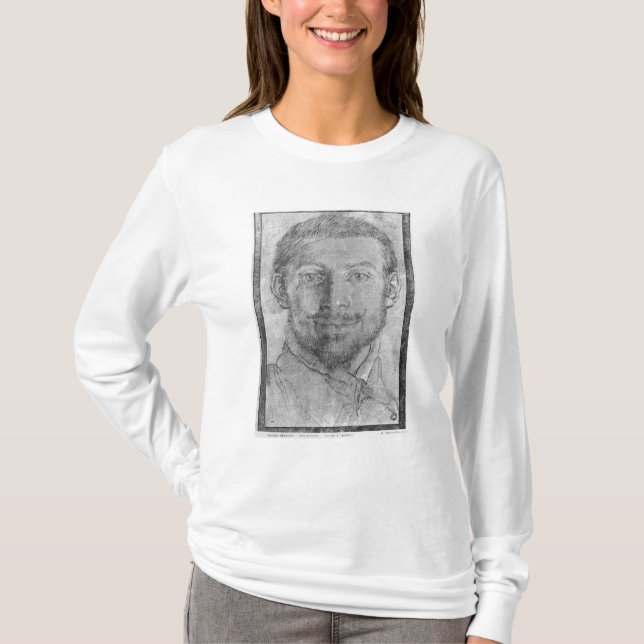 T-shirt Retrato de auto (Frente)
