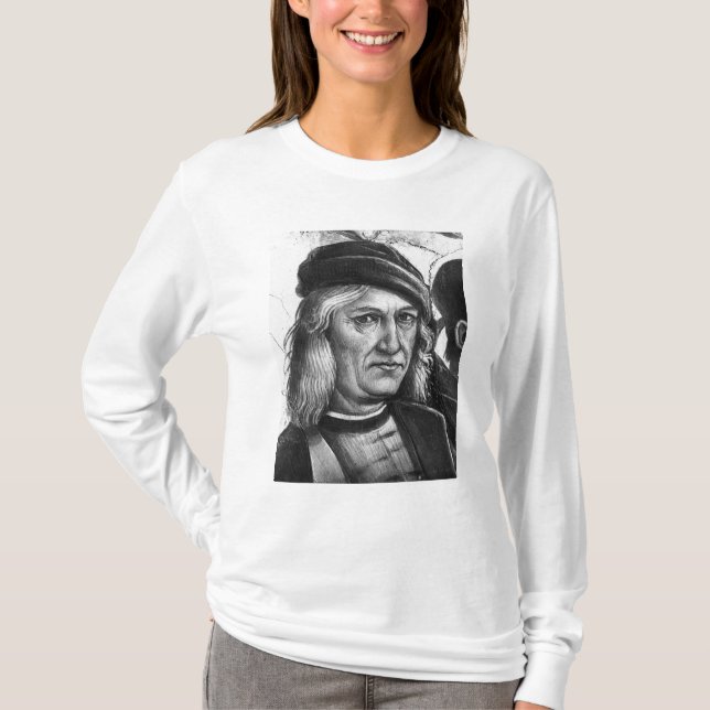 T-shirt Retrato de auto (Frente)