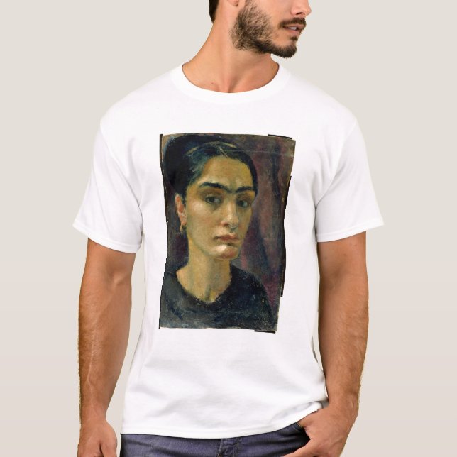 T-shirt Retrato de auto (Frente)