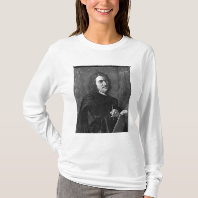 T-shirt Retrato de auto, 1649 (Frente)