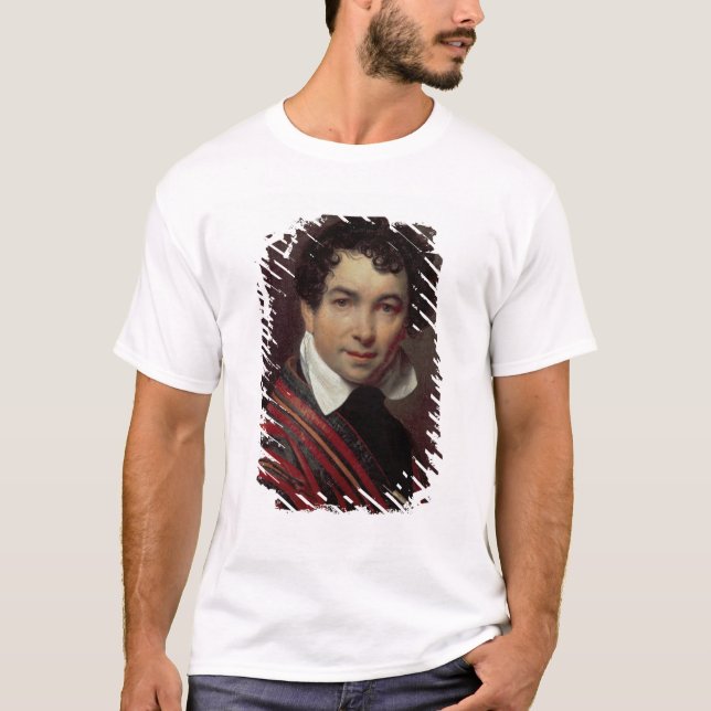 T-shirt Retrato de auto, 1828 (Frente)