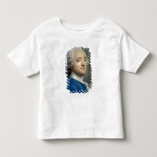 T-shirt Retrato de auto com jabot do laço