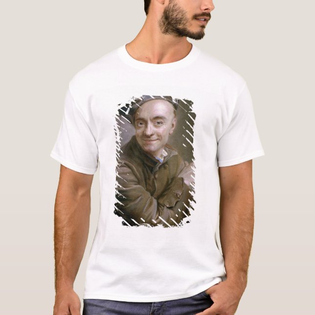 T-shirt Retrato de auto com o bullseye, 1737 (Frente)