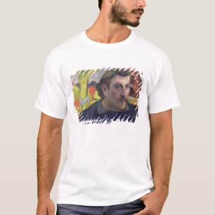 T-shirt Retrato de auto de Paul Gauguin com o Chris