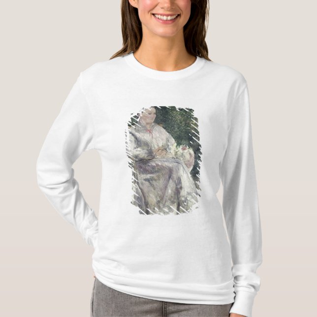 T-shirt Retrato de Camille Pissarro | de Julie Velay, (Frente)
