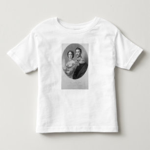 T-shirt Retrato de Casamento de Suas Altezas Reais