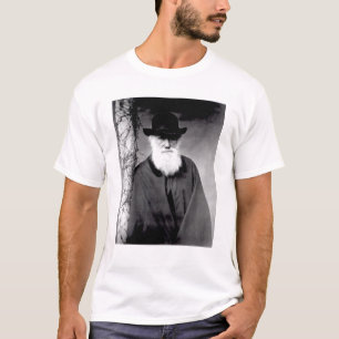 T-shirt Retrato de Charles Darwin 1881