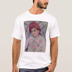 T-shirt Retrato de Claude Monet   de Blanche Hoschede