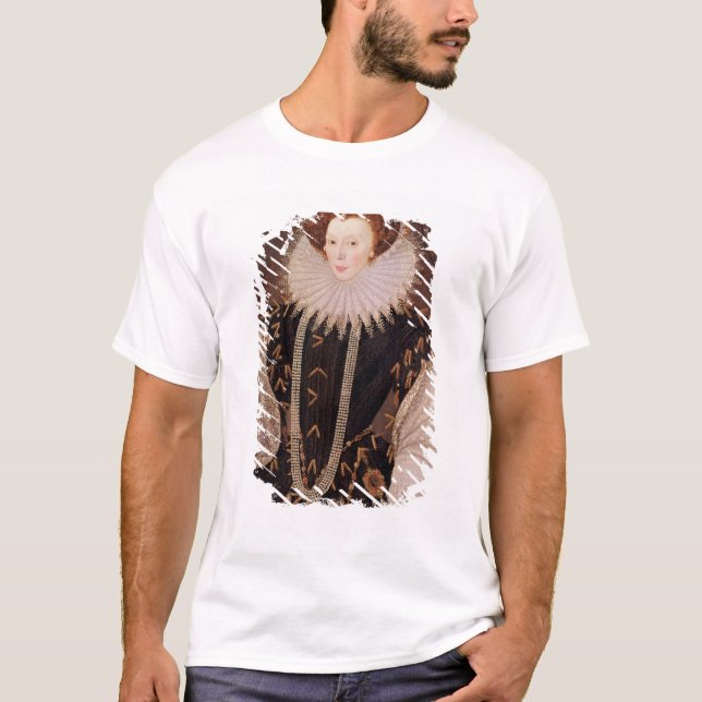 T-shirt Retrato de Elizabeth Sydenham (Frente)