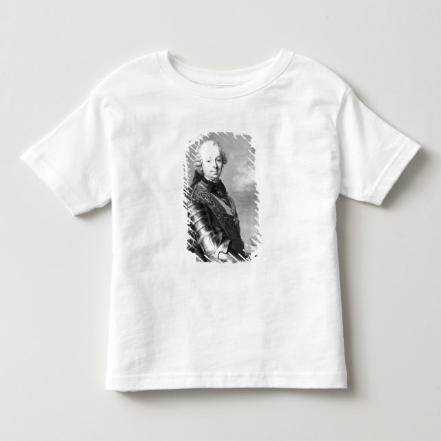 T-shirt Retrato de Etienne-Francois, duque de Choiseul (Frente)