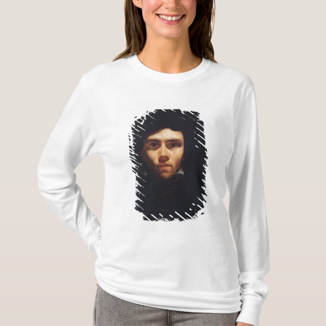 T-shirt Retrato de Eugene Delacroix c.1818-19 (Frente)