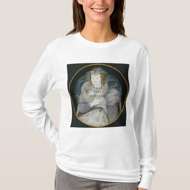 T-shirt Retrato de Frances, condessa Howard (Frente)