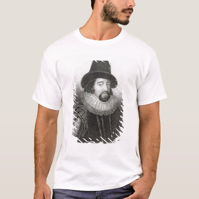 T-shirt Retrato de Francis Bacon (Frente)