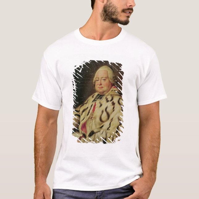 T-shirt Retrato de Francois-Camilo de Lorena c.1769 (Frente)