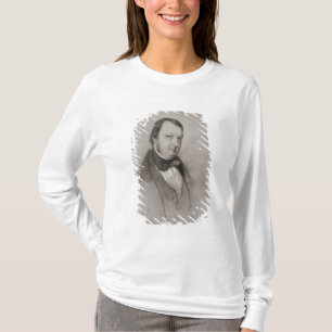 T-shirt Retrato de Frederic Chopin