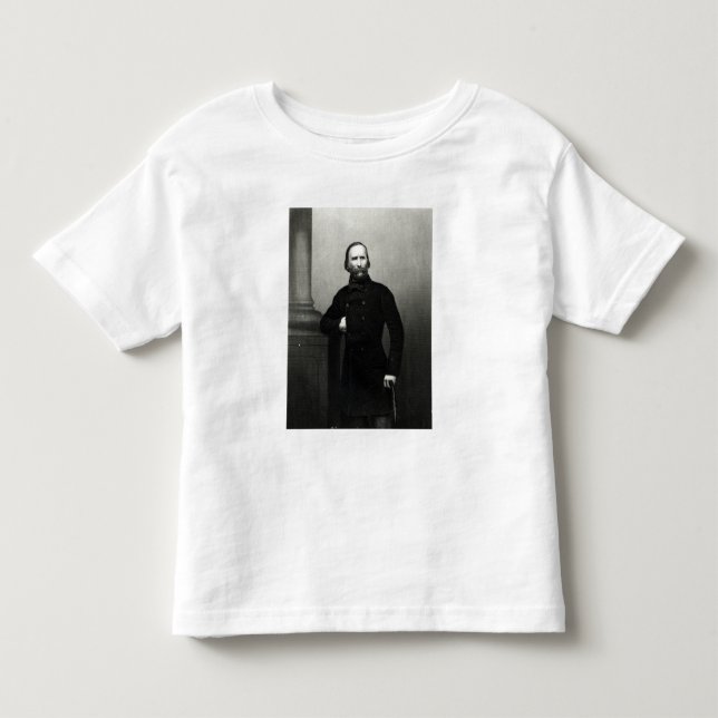 T-shirt Retrato de Giuseppe Garibaldi (Frente)
