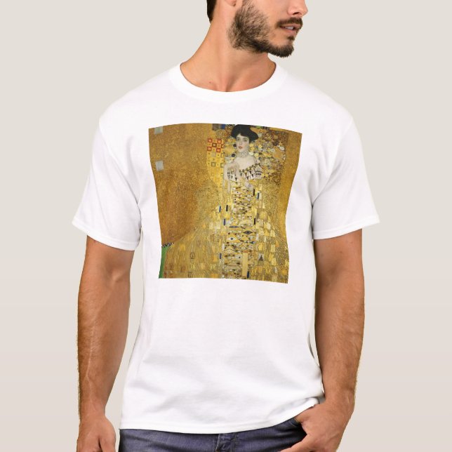 T-shirt Retrato de Gustavo Klimt- de Adele Bloch-Bauer mim (Frente)