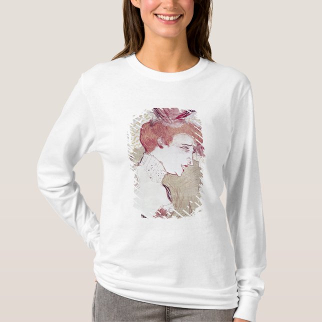 T-shirt Retrato de Henri de Toulouse-Lautrec | de Marcelle (Frente)