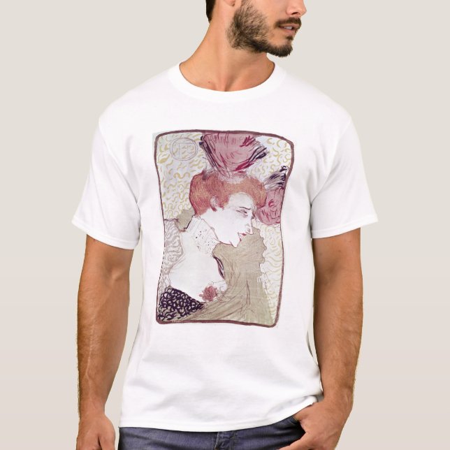 T-shirt Retrato de Henri de Toulouse-Lautrec | de Marcelle (Frente)