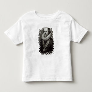 T-shirt Retrato de James mim após uma miniatura perto