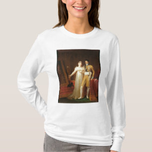 T-shirt Retrato de Jerome Bonaparte e sua esposa
