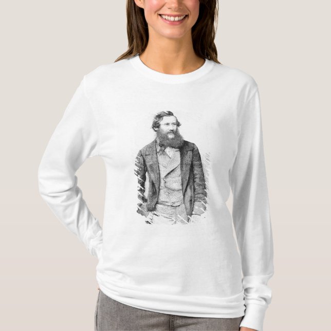T-shirt Retrato de John Hanning Speke (Frente)