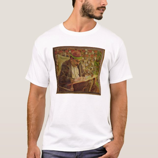 T-shirt Retrato de John Maynard Keynes (1883-1946) (óleo o (Frente)