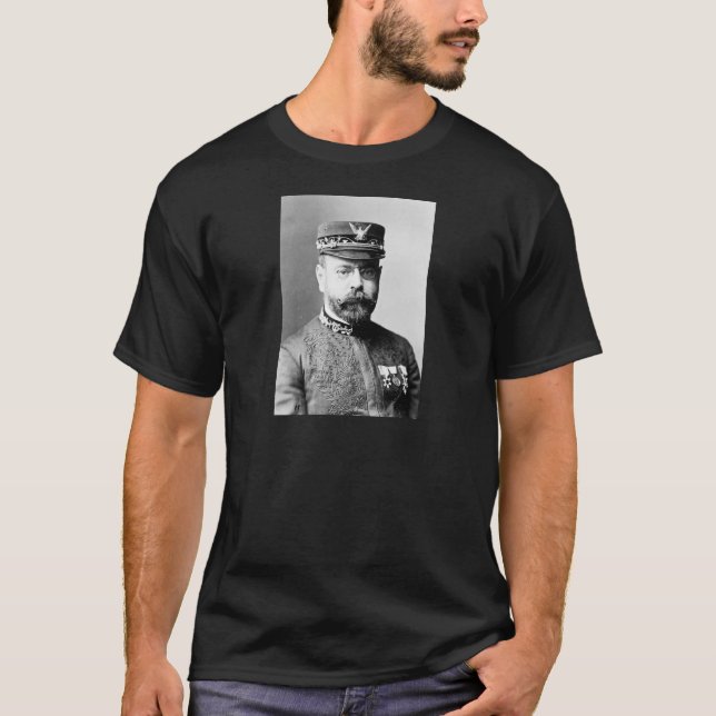 T-shirt Retrato de John Philip Sousa (Frente)