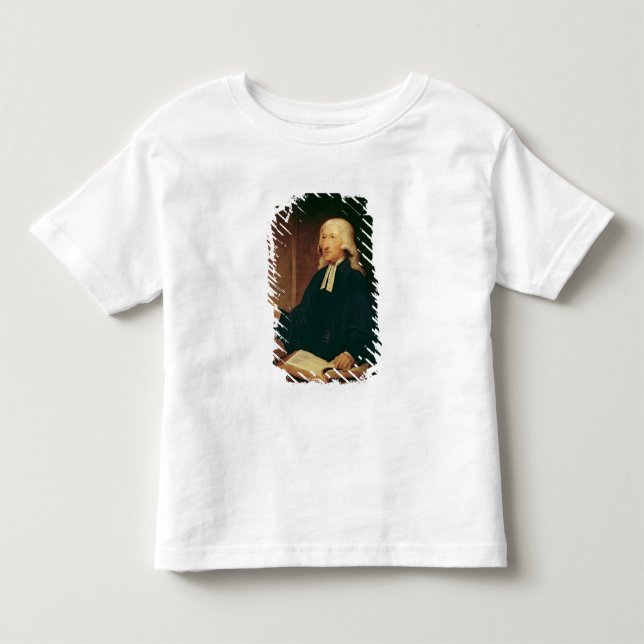 T-shirt Retrato de John Wesley 1788 (Frente)