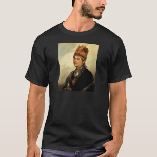 T-shirt Retrato de Joseph Brant por Gilbert Stuart