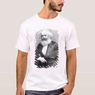T-shirt Retrato de Karl Marx