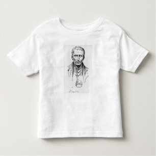 T-shirt Retrato de Louis Braille