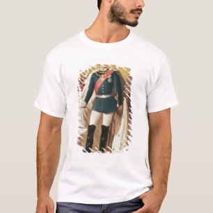 T-shirt Retrato de Ludwig II de Baviera no uniforme