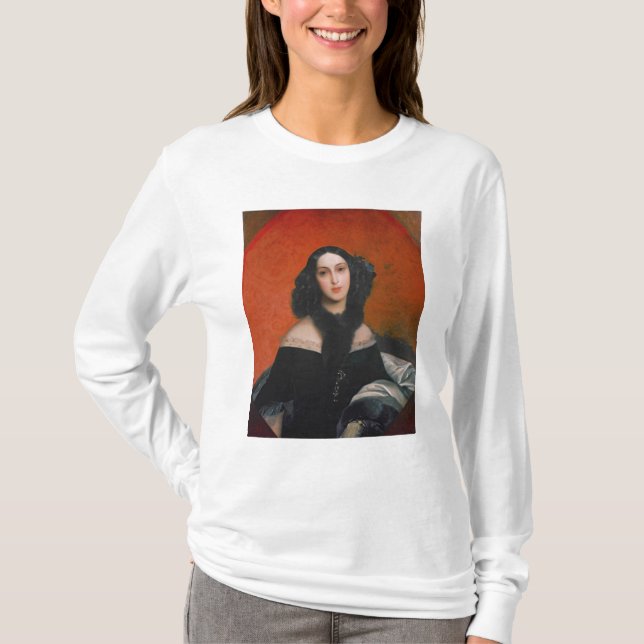 T-shirt Retrato de M.A. Bek, 1840 (Frente)
