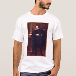 T-shirt Retrato de Marcello Durazzo (óleo em canvas)