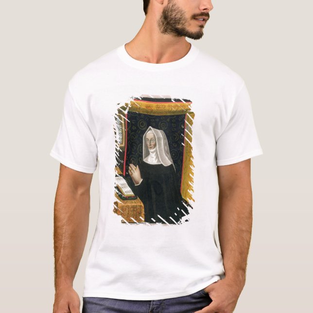T-shirt Retrato de Margaret Beaufort, condessa de Richmon (Frente)