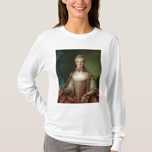 T-shirt Retrato de Marie Adelaide 1756 (Frente)