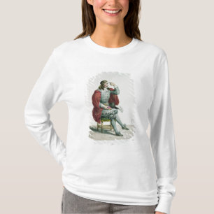 T-shirt Retrato de Moliere no papel de Arnolfe