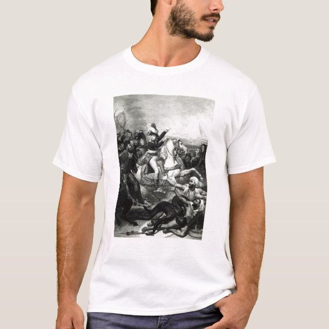 T-shirt Retrato de Napoleon como o herói de conquista (Frente)