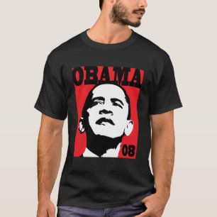 T-shirt Retrato de Obama