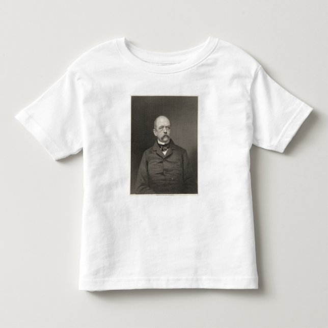 T-shirt Retrato de Otto von Bismarck (Frente)