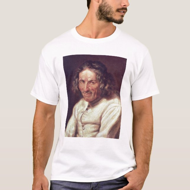 T-shirt Retrato de Paul Scarron (Frente)