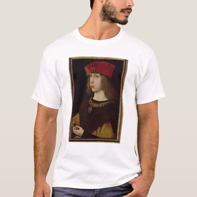 T-shirt Retrato de Philip o considerável (Frente)