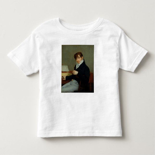 T-shirt Retrato de Pierre Zimmermann 1808 (Frente)