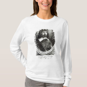T-shirt Retrato de Rene Descartes, 1644