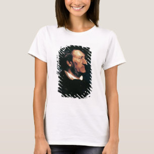 T-shirt Retrato de Richard Wagner (1813-83) (óleo no canv