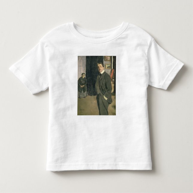 T-shirt Retrato de Sergei Pavlovich Diaghilev (Frente)