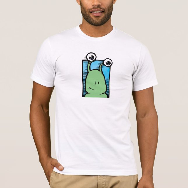T-shirt Retrato de Sluggo (Frente)
