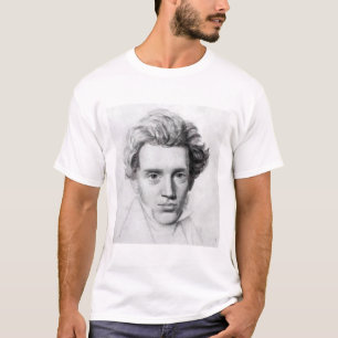 T-shirt Retrato de Soren Kierkegaard